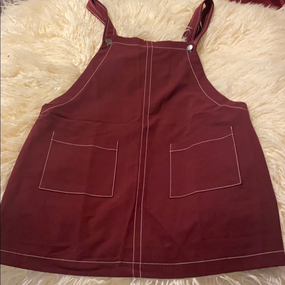 overall dress forever 21